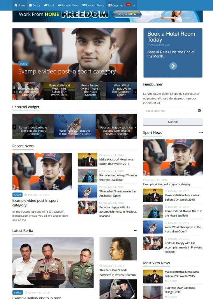 powermag magazine wordpress theme
