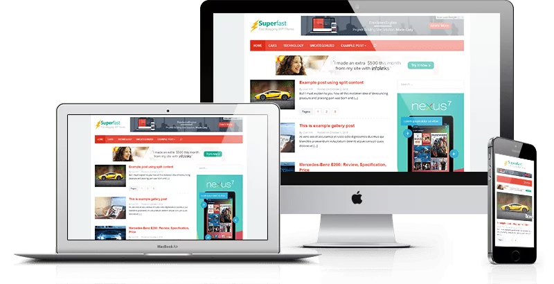 Superfast High Ctr Adsense Theme
