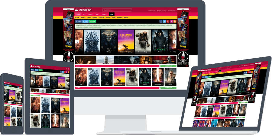 Muvipro Movie WordPress Theme Mirip LK21